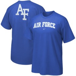 Nike Air Force Falcons Royal Blue Arch Logo T-shirt 