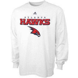 Atlanta Hawks White True Long Sleeve T-shirt 