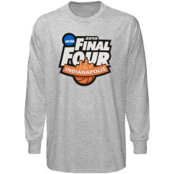 2010 Final Four Ash Game Logo Long Sleeve T-shirt 