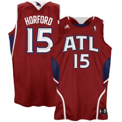 Atlanta Hawks #15 Al Horford Red Swingman Basketball Jersey 