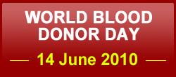 WORLD BLOOD DONAR DAY 