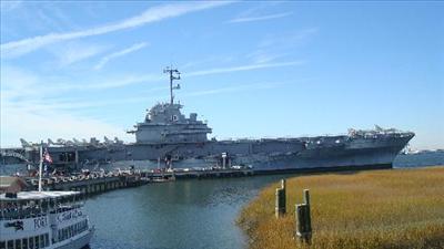 Ship in Charleston