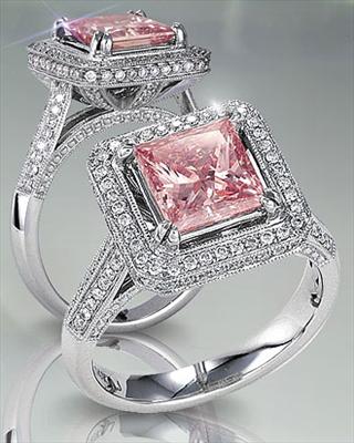 Pink diamond Ring