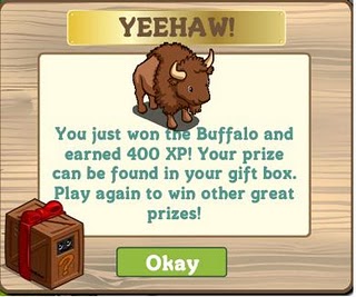 buffalo and 400 xp
