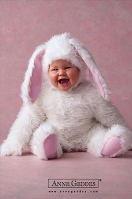 Easter bunny baby