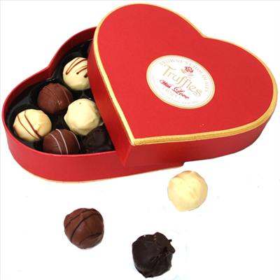 Love heart chocolate