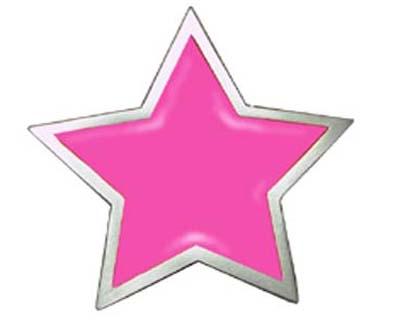 pink star