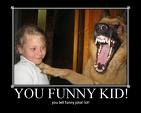laughing dog