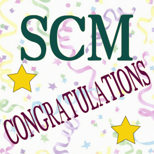 SCM Congratulations