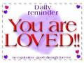 Today you are really loved....:)