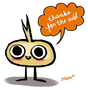 thx 4 u add
