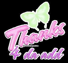 thx 4 u add
