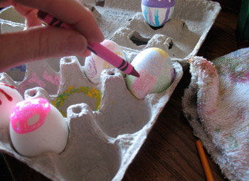 Just a colered egg