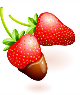 Strawberry in Chocolate