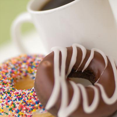 Coffee and doughnuts