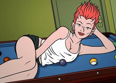 Hot Amy Pool Table
