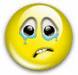 un smiley malheureux