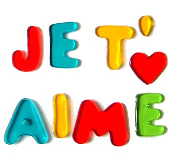 je t'aime!