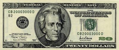 20 dollar bill