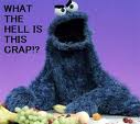 Angry cookie monster