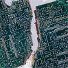 broken circuit board