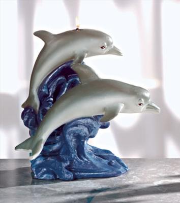 dolphin candle
