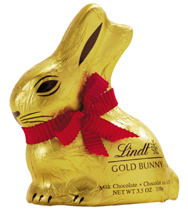 Lindt chocolate bunny