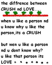 Its not a crush