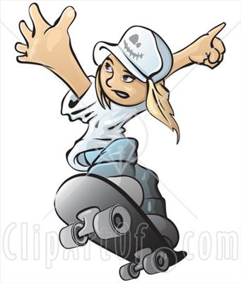 lil skateboarder