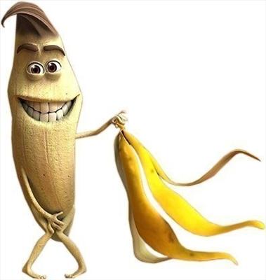 pelure de banane