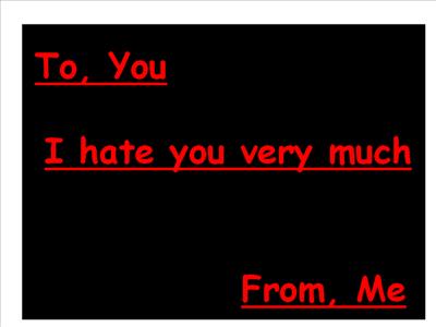 Hate Note