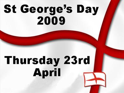 St Georges Day 23rd April