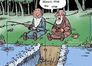 Fishing with Moses 