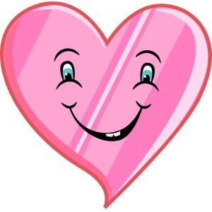 face heart