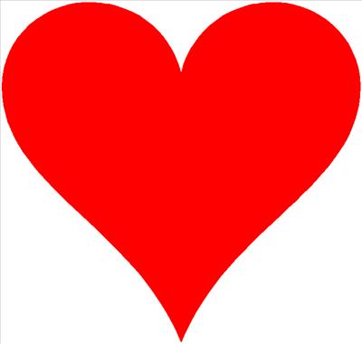 Bright Red Heart