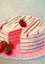 strawberry cake
