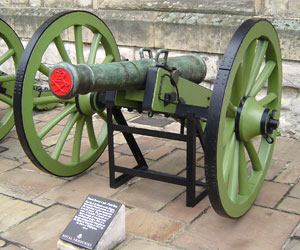 Dutch Bronze 6-Pounder Field Gun