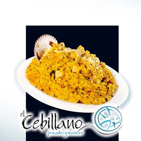 Arroz amarillo de pescado 