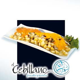Tiradito en dos salsas 