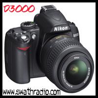 Digital SLR Camera (Nikon D3000)