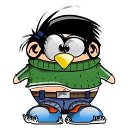 Pingouin Gaston Lagaffe