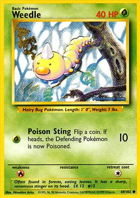 013 - Weedle