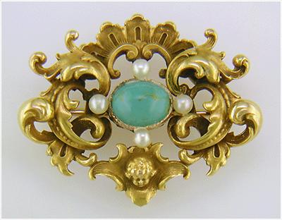 Gold Brooch