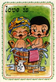 Love is....doing things together.