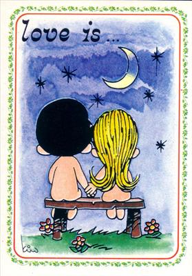 Love is....in the air.