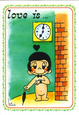 Love is....being an hour early for your date
