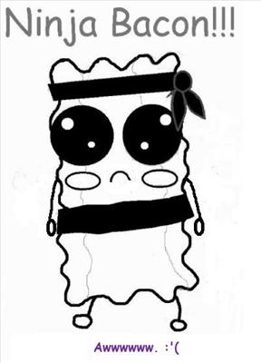 No Ninja Bacon Skills =(