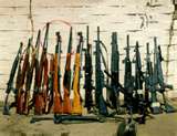 a bunch of guns