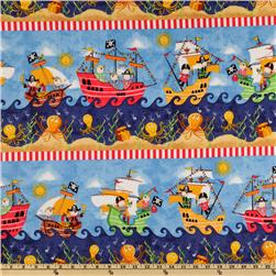 Pirates Border Stripe Multi