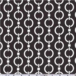 For Your Home Chain Link Stripe Black